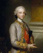Anton Raphael Mengs Portrait of the Infante Gabriel of Spain Germany oil painting artist